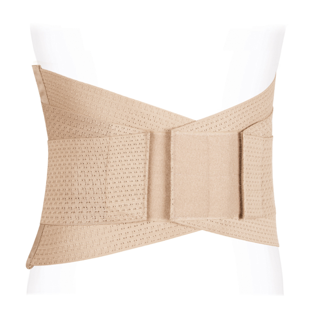 Корсет ортопедический Ecoten ПРР-125, поясничный, полужесткий, пластиковые пластины, высота 25 см фото 1