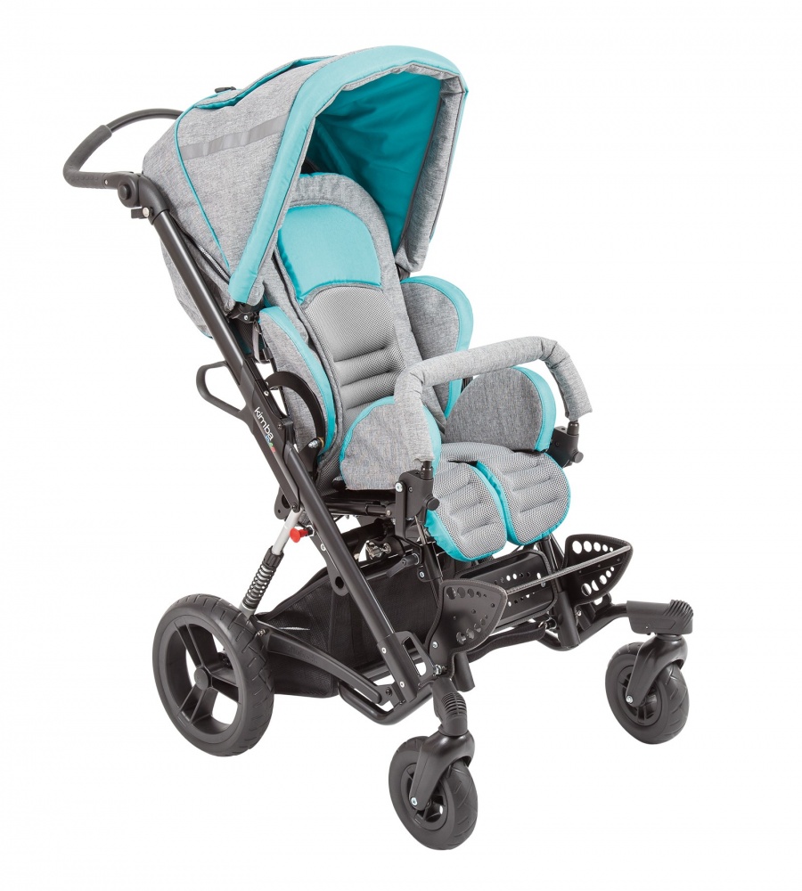 Кресло-коляска для детей с ДЦП "Кимба" на прогулочном шасси  фото 1