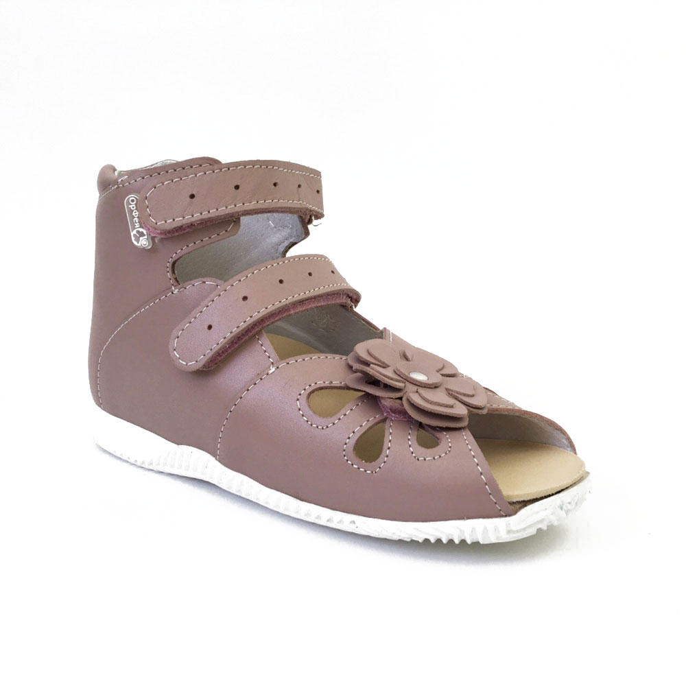 Сандалии ортопедические детские с открытым носом Орфея Б4-153-099-000-1 розовые фото 1