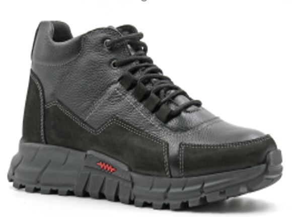 Ботинки ортопедические мужские зимние Ортомода 92554-Х-201 кожаные с мехом фото 1