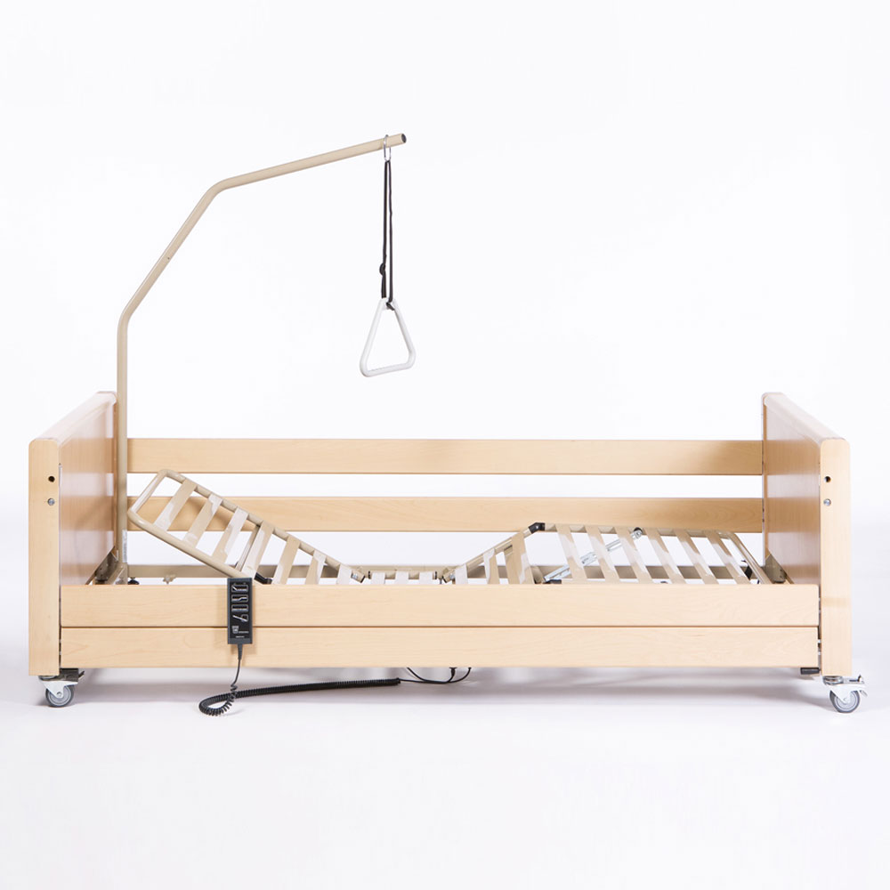 Кровать 4-х секционная функциональная электрическая Vermeiren Luna X-low фото 1