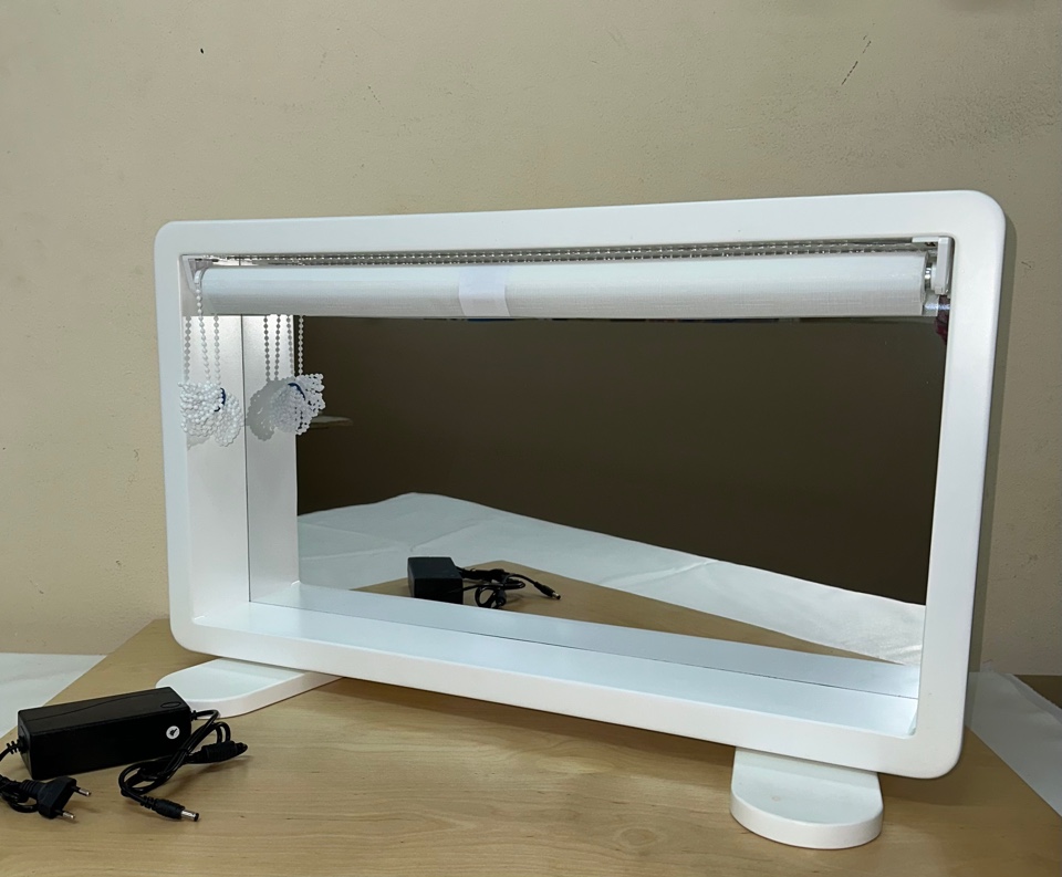 Логопедическое зеркало, 70*40 см, сенсорная светодиодная подсветка фото 1