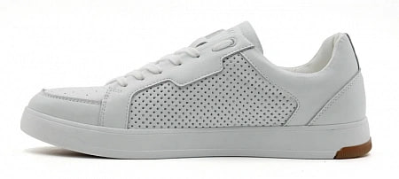 Кроссовки ортопедические мужские кожаные Ортомода 97308-Х-005 К белые увеличенной полноты фото 4