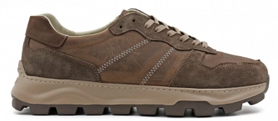 Кроссовки мужские (обувь ортопедическая сложная) цв.коричневый 97309-Х-002 фото 5