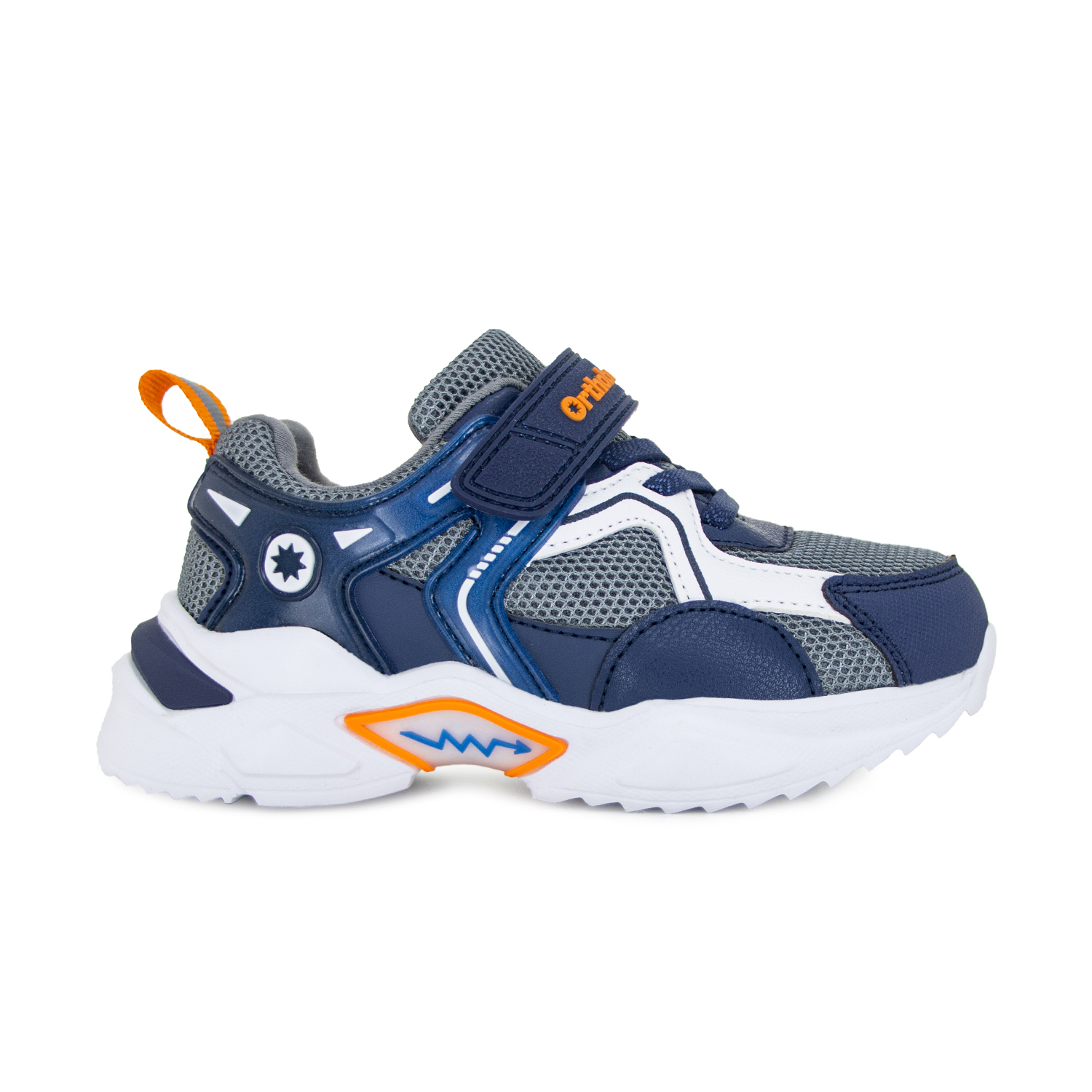 Ортопедические кроссовки Orthoboom 33223-26, цвет сине-серый фото 2