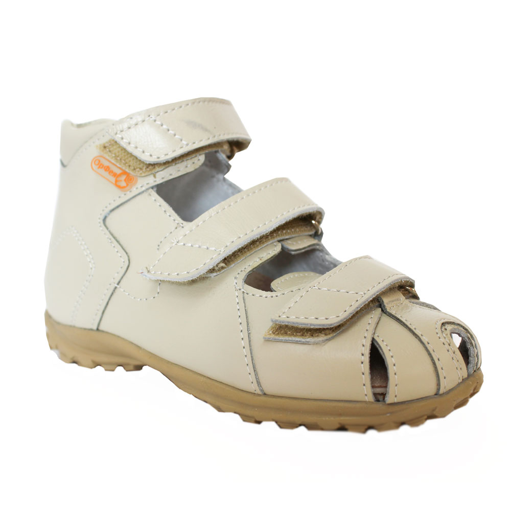 Сандалии детские с закрытым носом Б3-224-051-000-0 цвет молочный фото 1