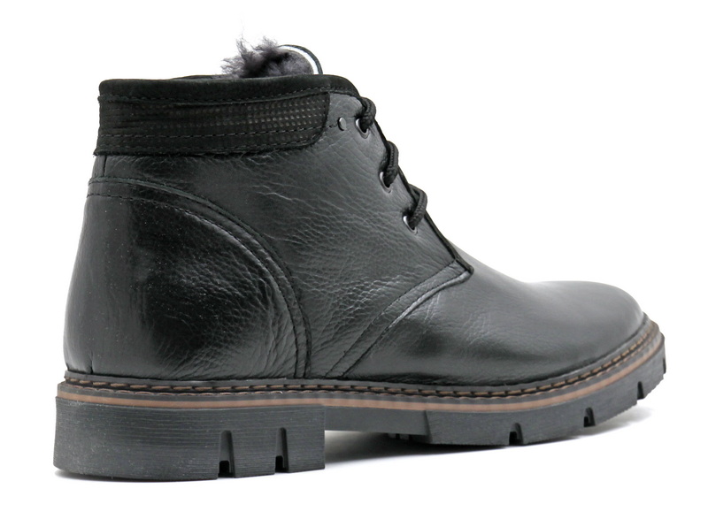 Ботинки мужские ортопедические зимние ц.черный 92462-Х-201 фото 5