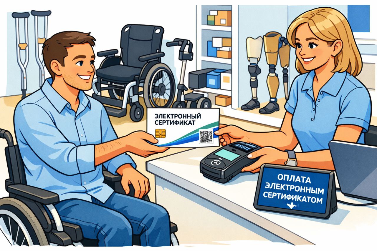 Электронный социальный сертификат: покупка ТСР по электронному сертификату в «Ортомедтехнике» Электронный социальный сертификат: покупка ТСР по электронному сертификату в «Ортомедтехнике»